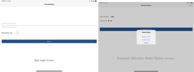 Emv payment app